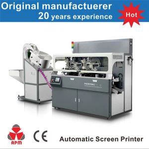 2-3 Colors Auto Loading System Automatic Cap Printing Machine